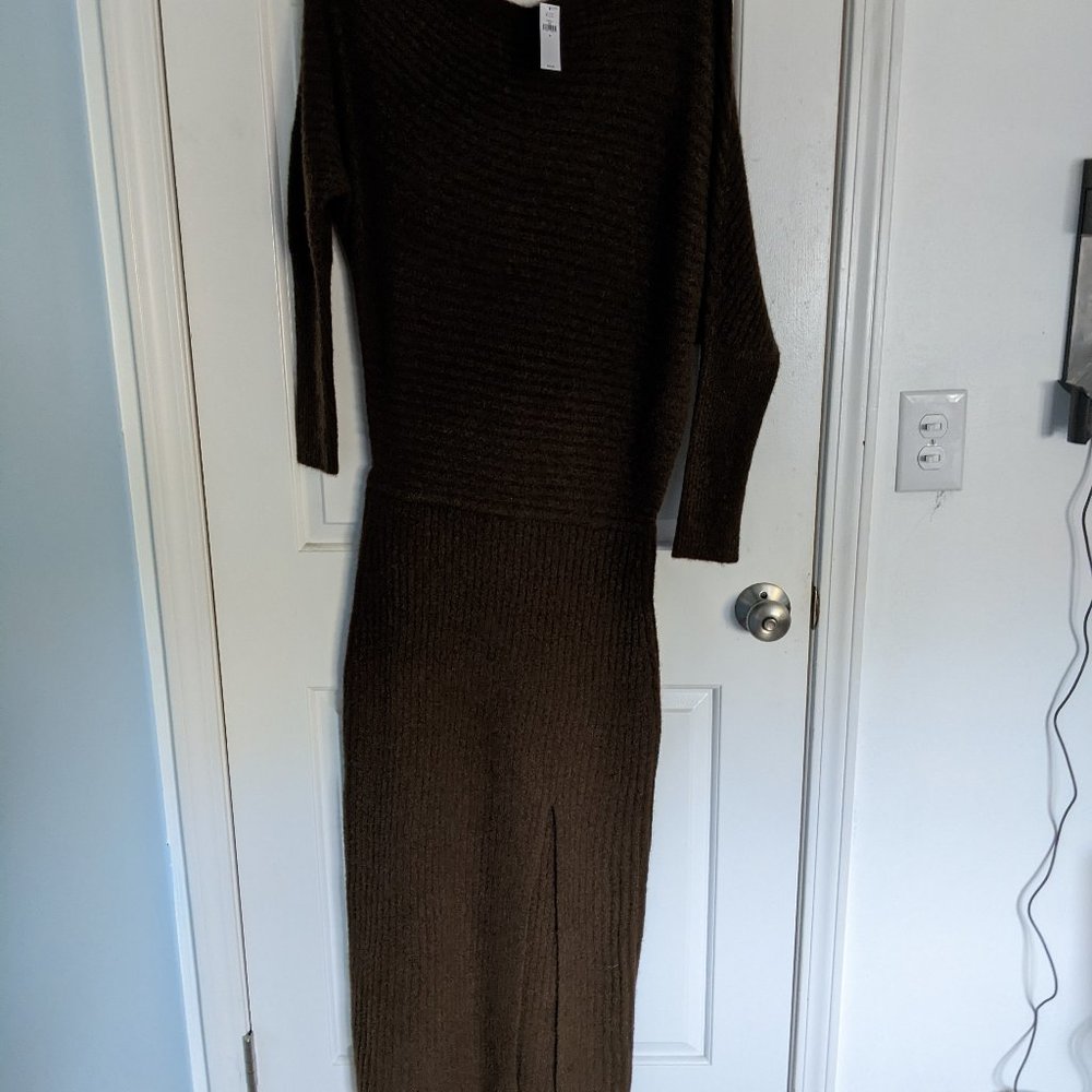 Banana Republic Sweater Dress Winter 23 Collection.